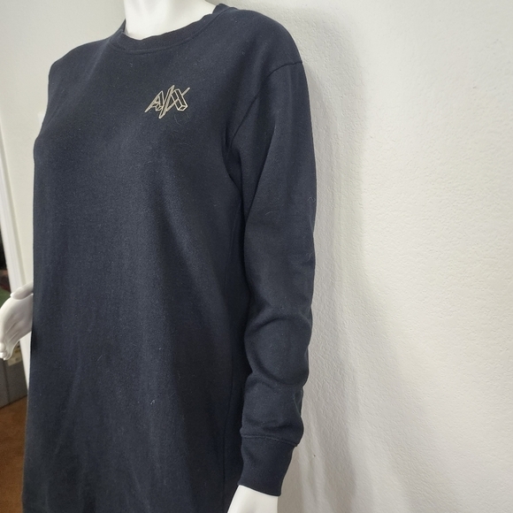 Armani Exchange Jersey Black Cut Out Dress Size M - Picture 3 of 14